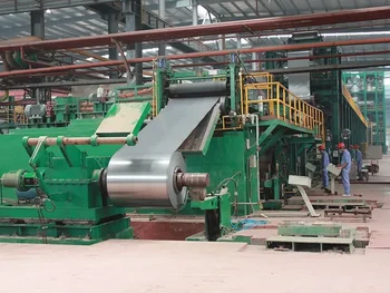 Proceso de desenrollado de la línea de recocido continuo