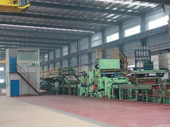 Proceso de desenrollado de la línea de laminación en frío de cinco soportes